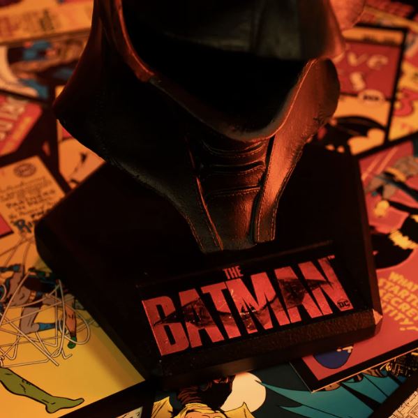 DC The Batman Limited Edition Bat Cowl Scaled Prop Replica Bust