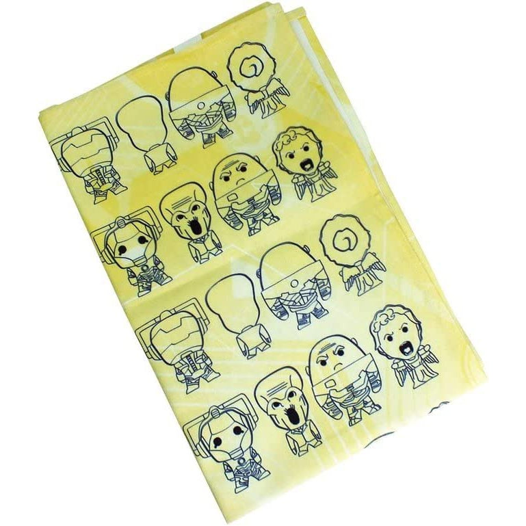 Doctor Who Baking Set Monsters Cookie Cutter & Tea Towel In Collectors Tin