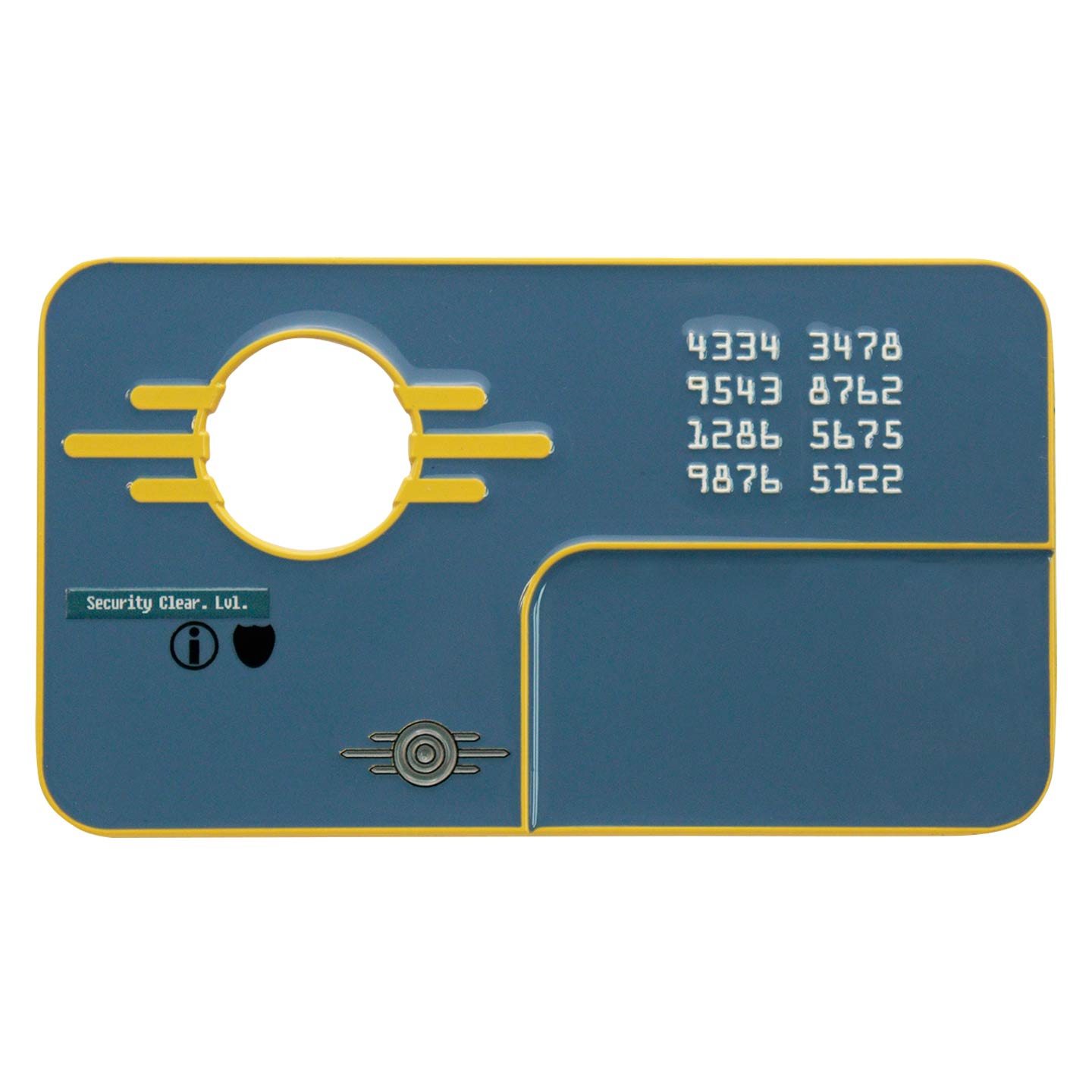 Fallout Limited Edition Vault Security Keycard Metal Prop Replica