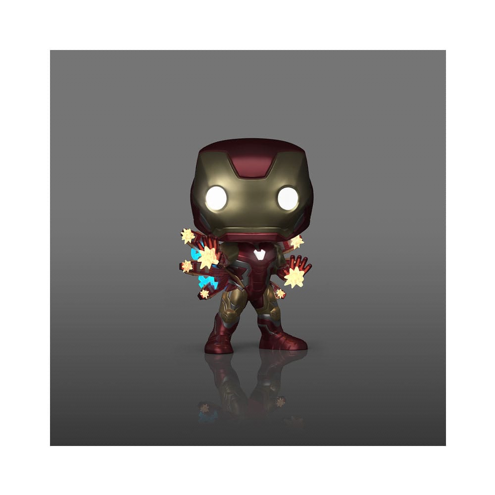 Funko Marvel Avengers Endgame POP! Plus Vinyl Figure - Iron Man with Beams (Glow) #1555 PRE-ORDER