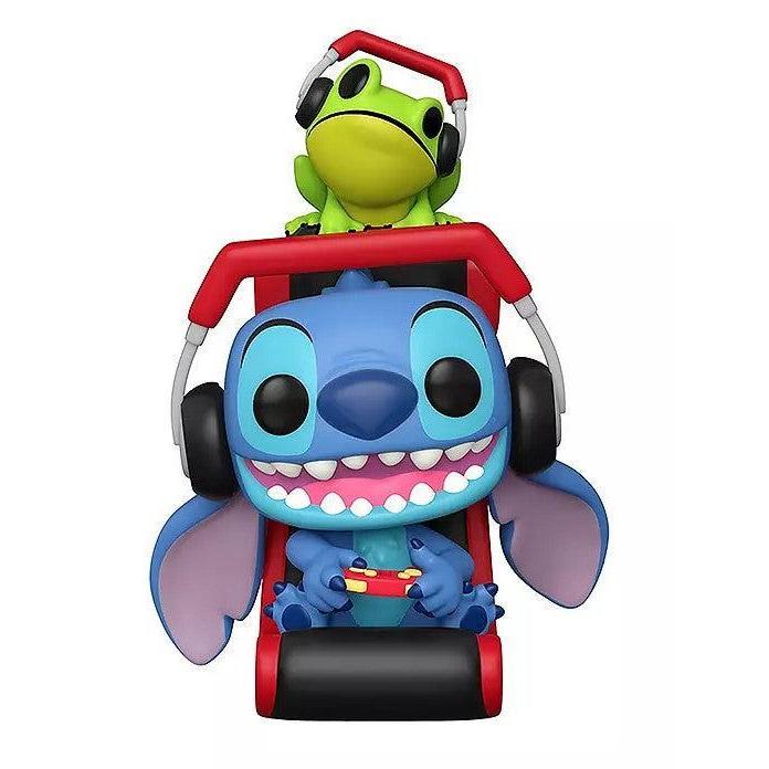 Funko Pop! Disney Lilo & Stitch - Gamer Stitch With Frog #1246 Exclusive Vinyl Figure