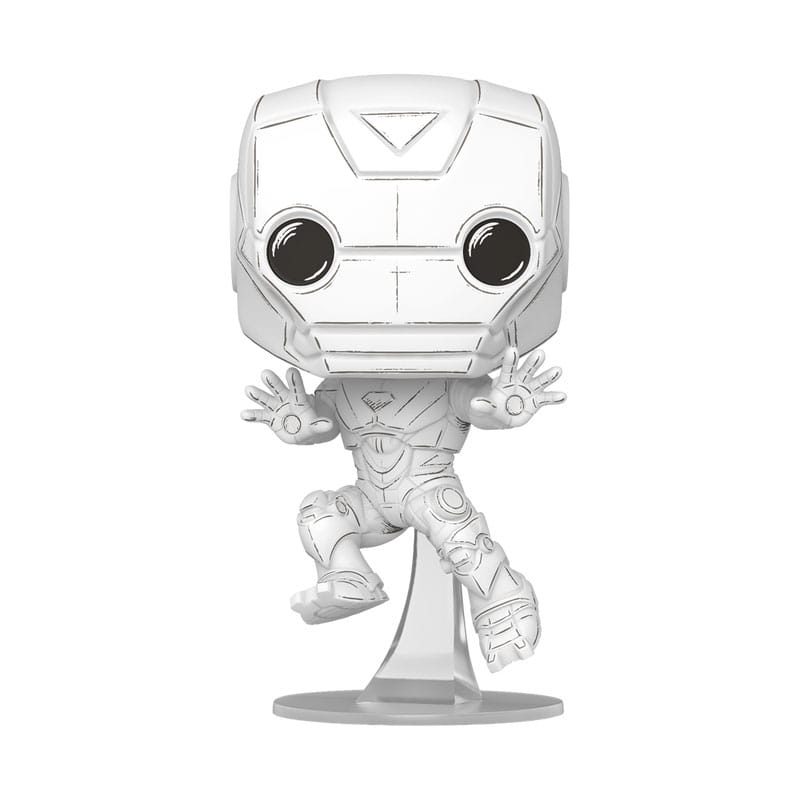 Funko Pop! Marvel Sketched Vinyl Figure - Iron Man #1572 PRE-ORDER