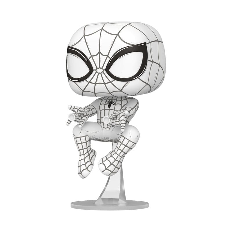 Funko Pop! Marvel Sketched Vinyl Figure - Spider-Man #1574 PRE-ORDER