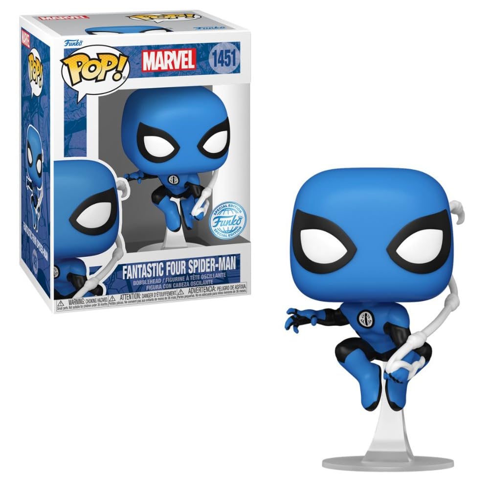 Funko Pop! Marvel Vinyl Figure - Fantastic Four Spider-Man Special Edition #1451