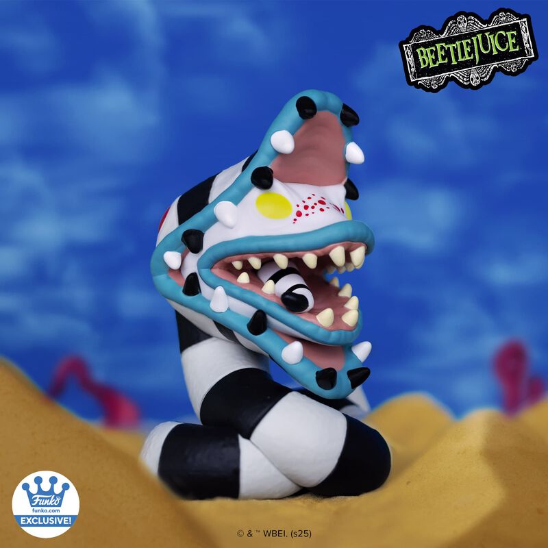 Funko Pop! Movies Beetlejuice Pop Vinyl - Sandworm #1760 Funko Shop Exclusive PRE-ORDER