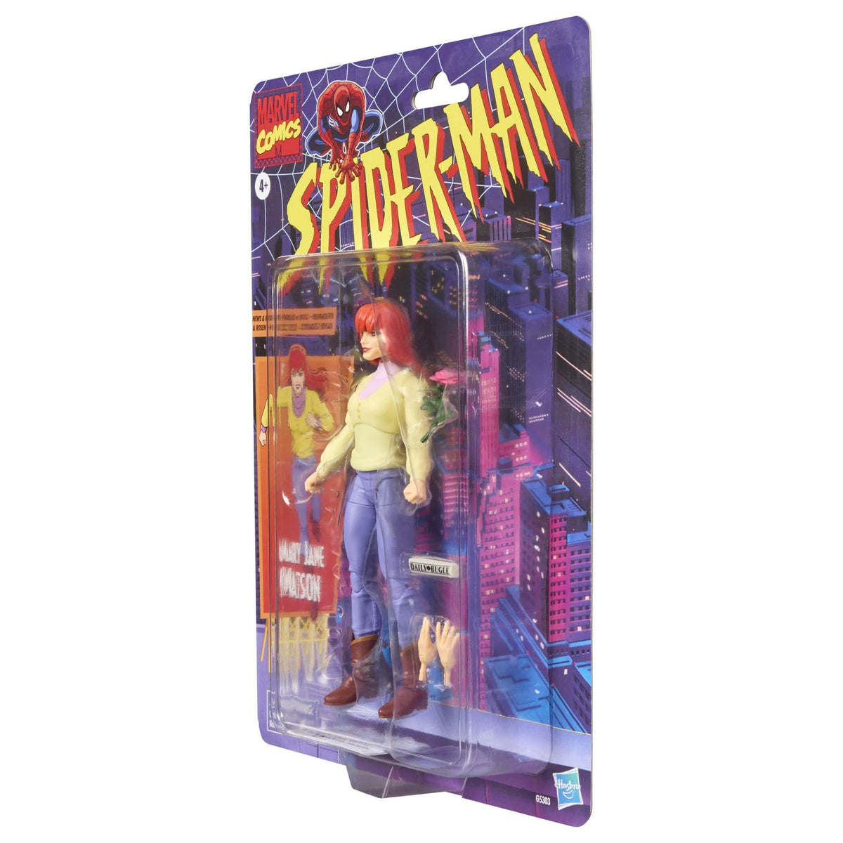 Marvel Legends Retro Spider-Man Mary Jane Watson (The Animated Series) Action Figure PRE-ORDER