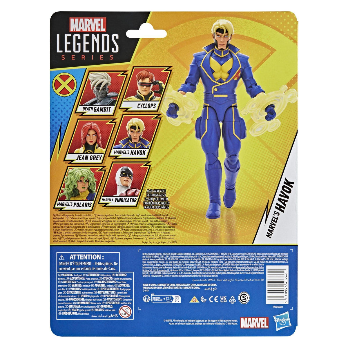 Marvel Legends X-Men '97 Marvel's Havok Action Figure PRE-ORDER