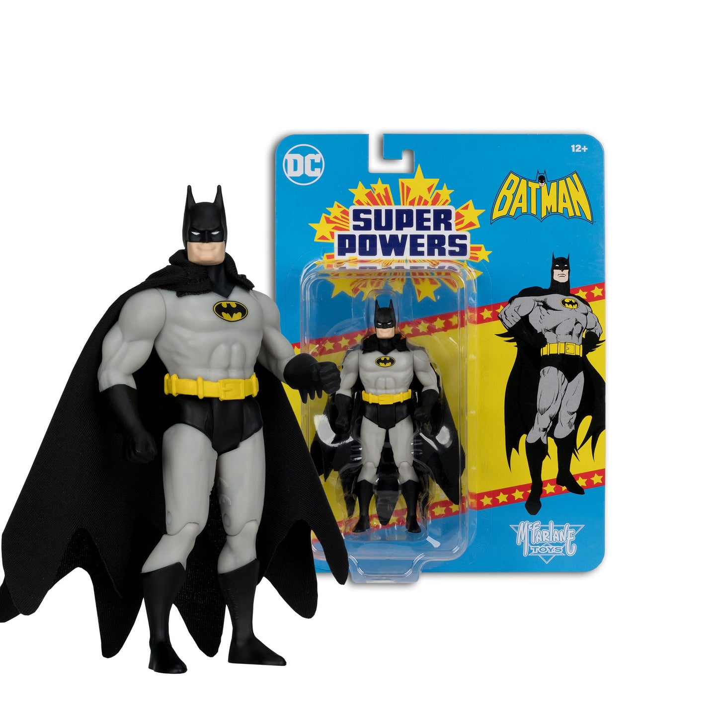 McFarlane Toys DC Direct Super Powers Wave 9 - Batman (Black & Grey) PRE-ORDER