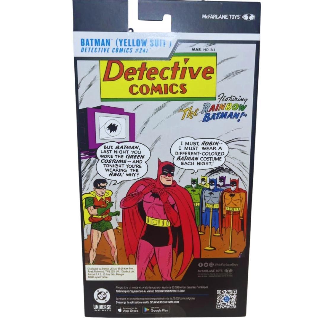 McFarlane Toys DC Multiverse Action Figure - Batman (Yellow Suit) (Red Platinum Chase) PRE-ORDER
