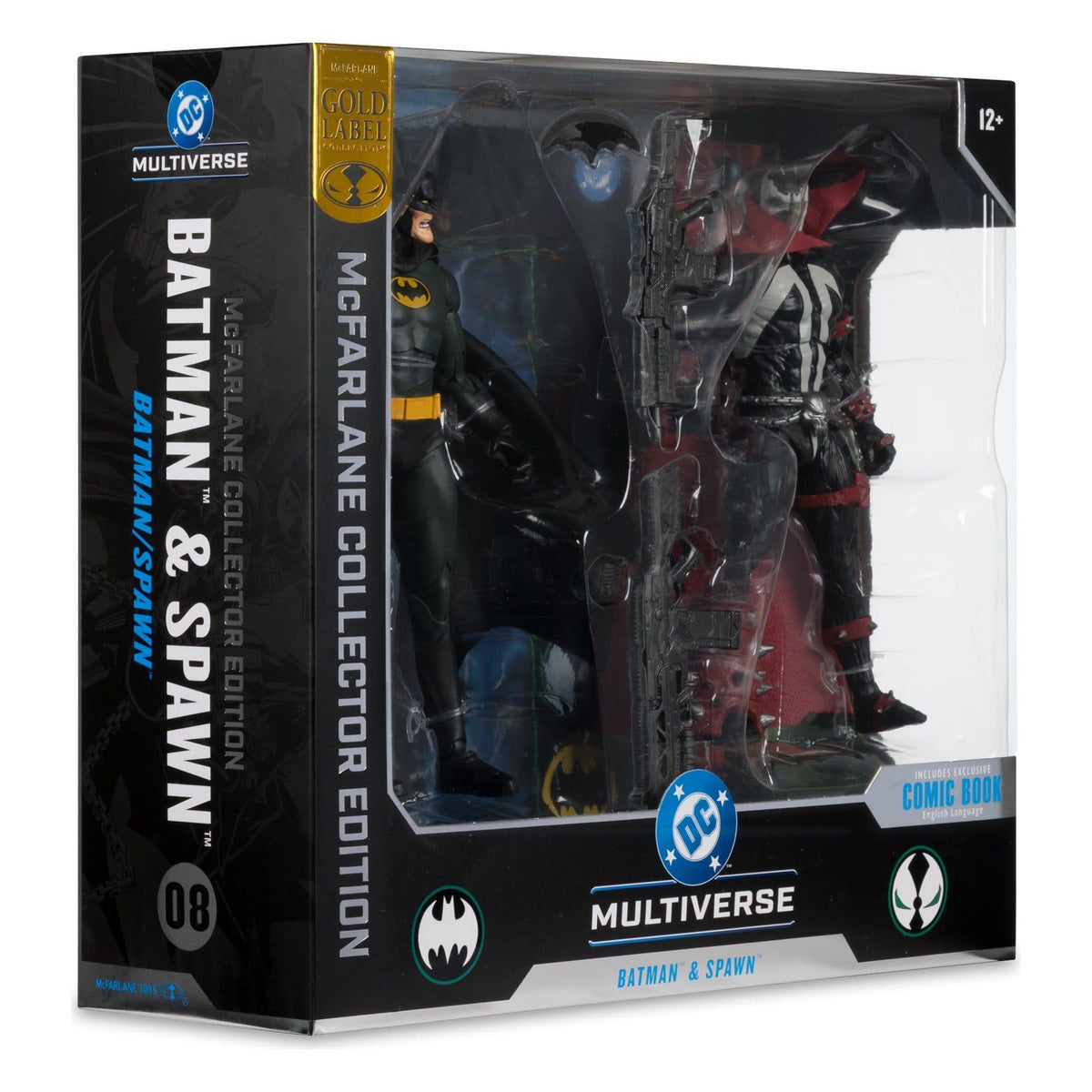 McFarlane Toys DC Multiverse Collector Edition Batman & Spawn (Gold Label) Action Figure 2-Pack PRE-ORDER