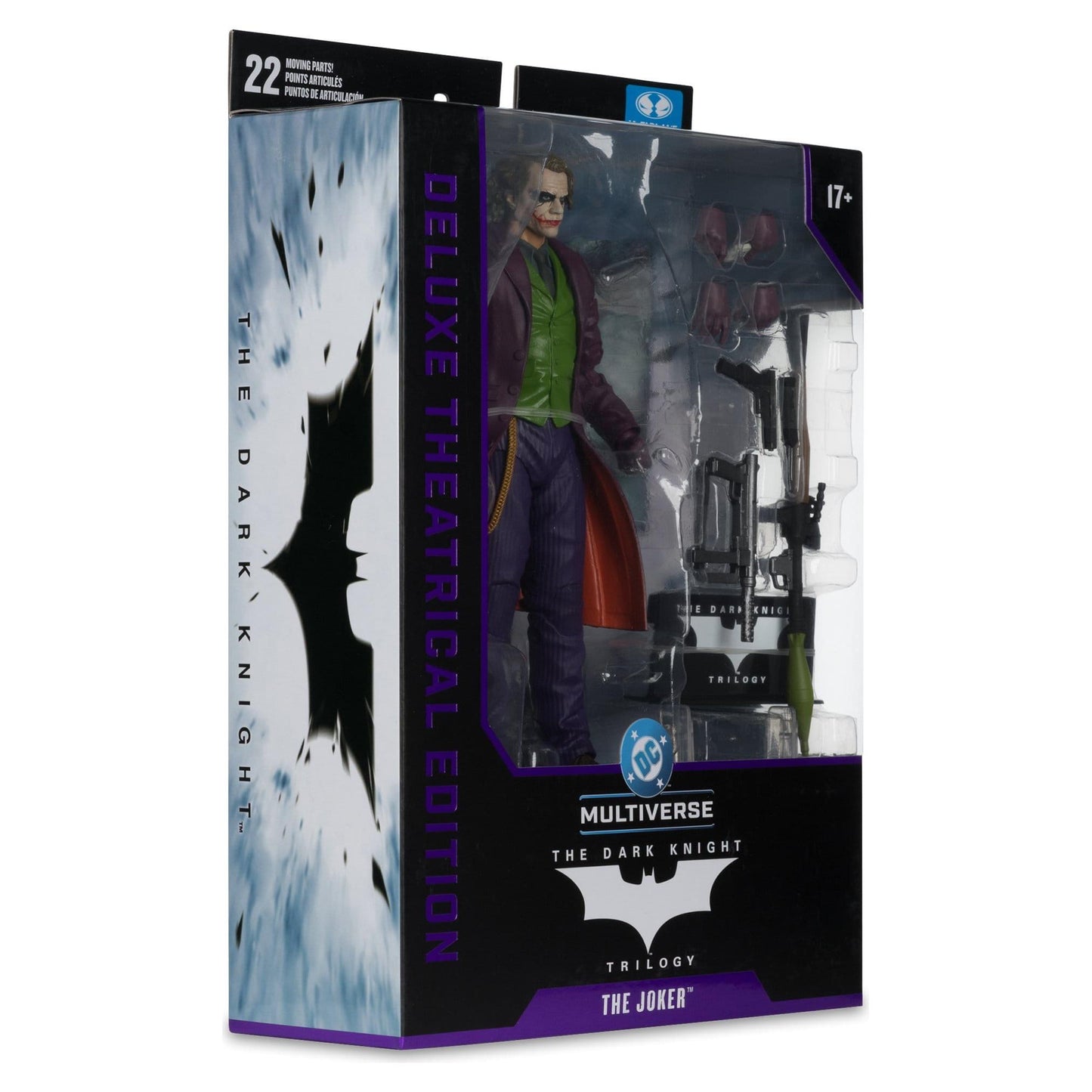 McFarlane Toys DC Multiverse Deluxe Theatrical - The Joker The Dark Knight Action Figure PRE-ORDER