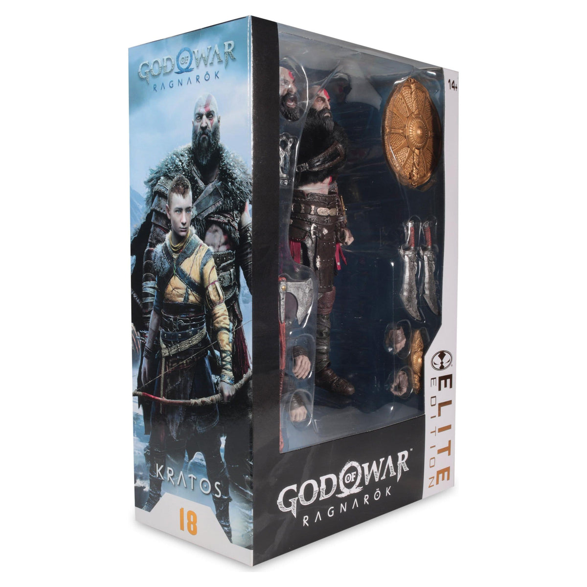 McFarlane Toys God of War Ragnarok Elite Edition Kratos #18 Deluxe Action Figure PRE-ORDER
