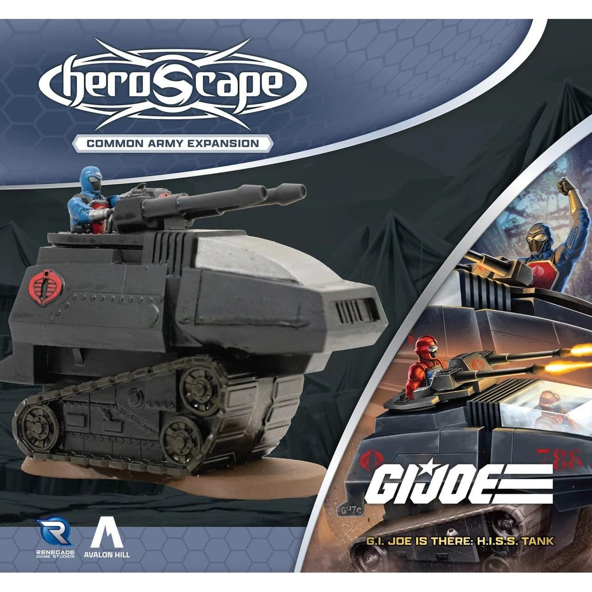 Renegade G.I. Joe Heroscape H.I.S.S. Tank Standard Edition Army Expansion PRE-ORDER