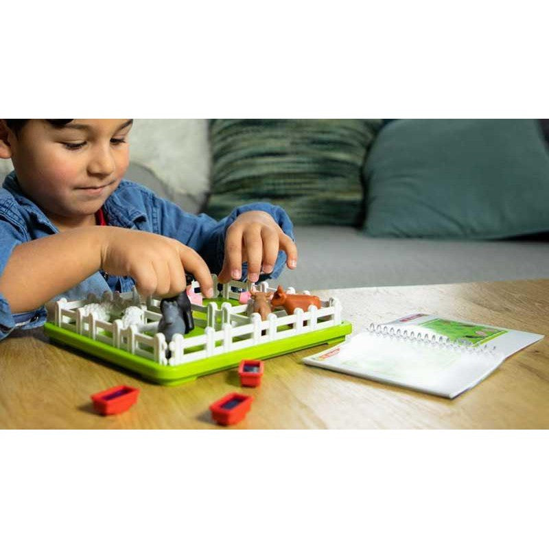SmartGames Brainteaser Logic Puzzle Game For Children & Adults- Smart Farmer
