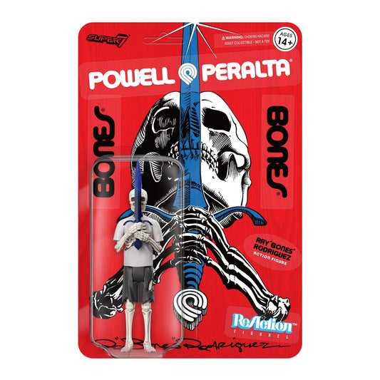 Super7 Powell Peralta Reaction Wave 4 - Ray "Bones" Rodriquez Action Figure