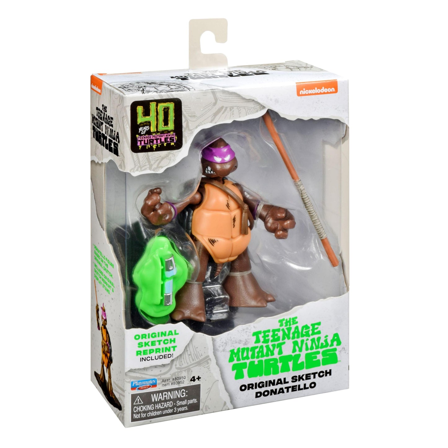 Teenage Mutant Ninja Turtles 40th Anniversary Action Figure - Original Sketch Donatello PRE-ORDER