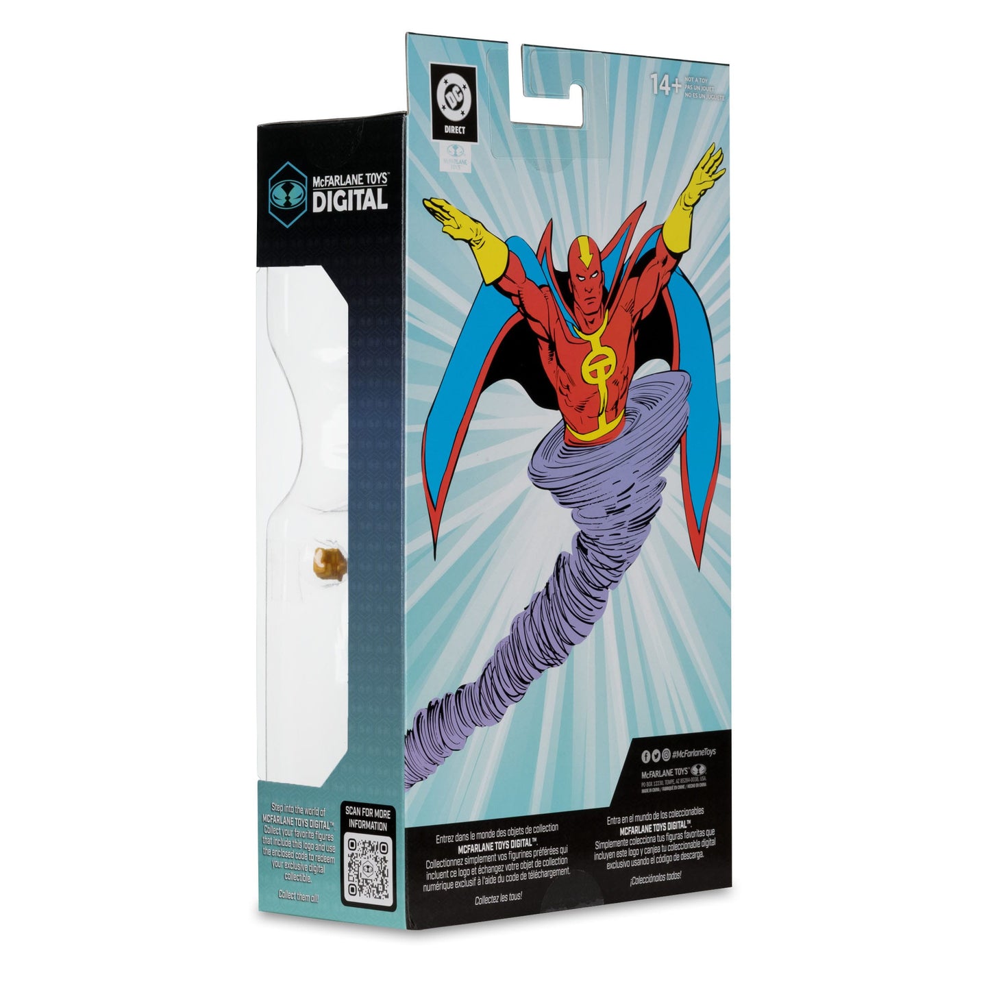 DC Direct McFarlane Toys Digital Action Figure - Red Tornado (Bronze Age)
