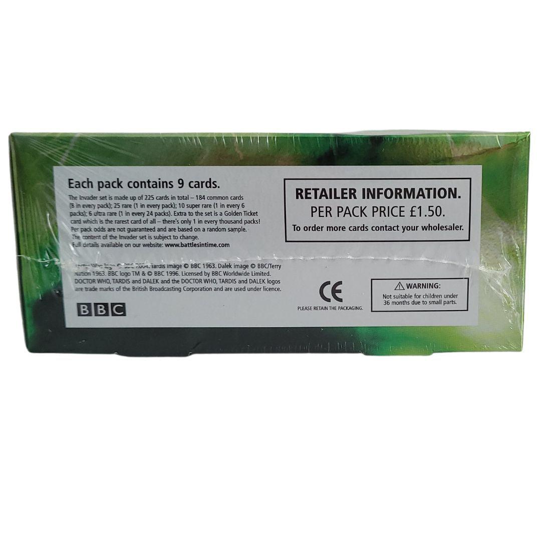 Doctor Who - Battles In Time Invader Trading Cards - Sealed Box of 32 Packs