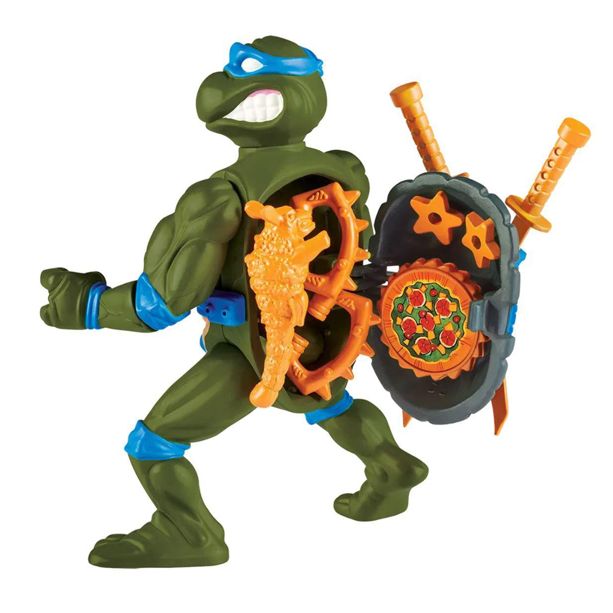 Playmates Teenage Mutant Ninja Turtles Classic Leonardo 10cm Action Figure