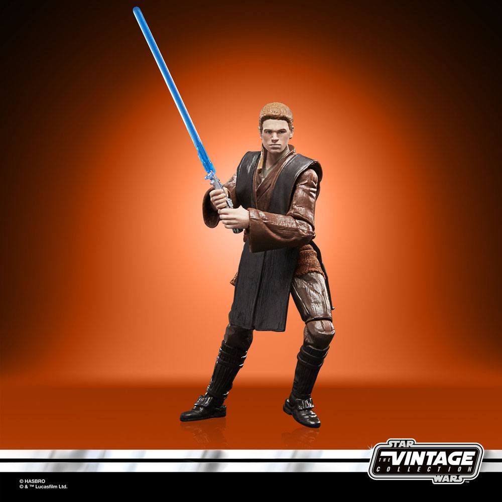 Star Wars The Vintage Collection Attack Of The Clones Anakin Skywalker Padawan 10cm Action Figure