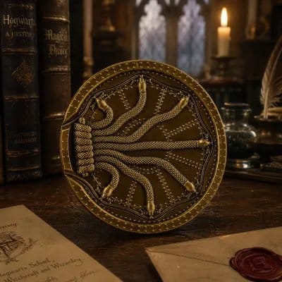 AA Merchandise Harry Potter Chamber of Secrets Door Coin PRE-ORDER