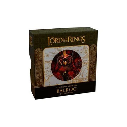 AA Merchandise Lord of the Rings "You Shall Not Pass" Balrog Deluxe Coin PRE-ORDER