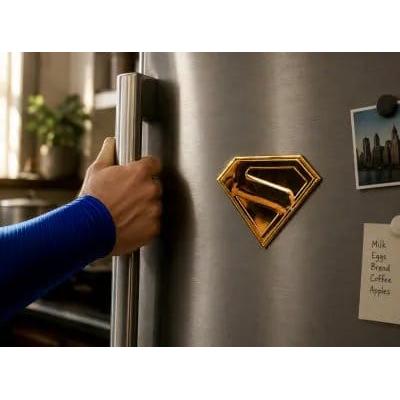 AA Merchandise Superman Gold Shield Replica Magnet PRE-ORDER