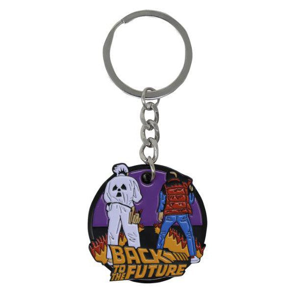 Back to the Future Limited Edition Marty McFly & Doc Brown Key Ring