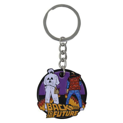 Back to the Future Limited Edition Marty McFly & Doc Brown Key Ring