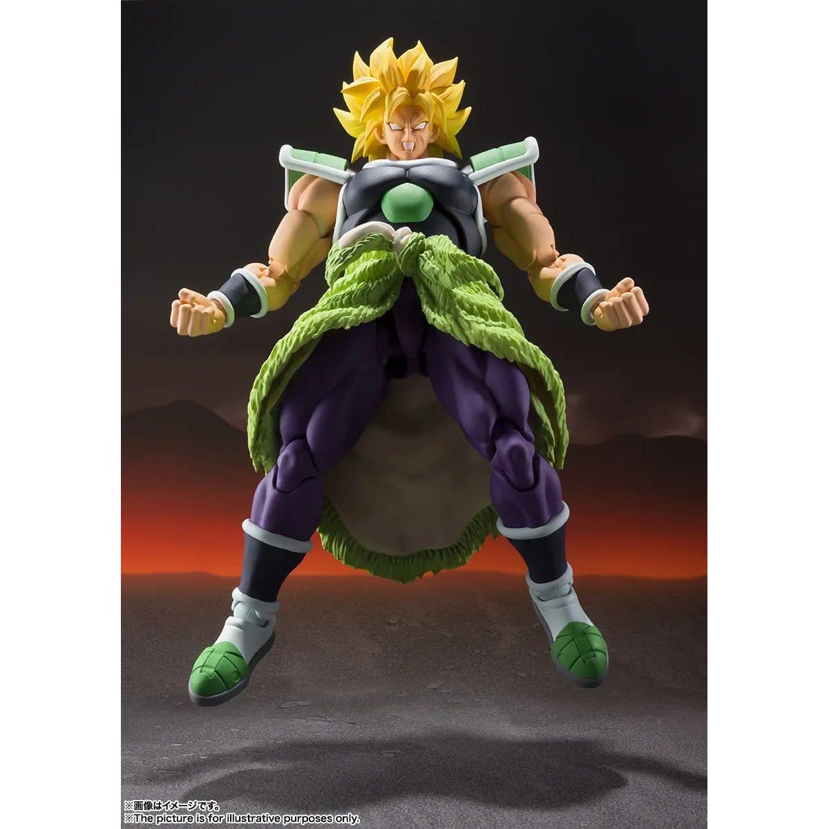 Bandai Tamashii Nations Dragon Ball Super S.H.Figuarts Broly Super Action Figure PRE-ORDER