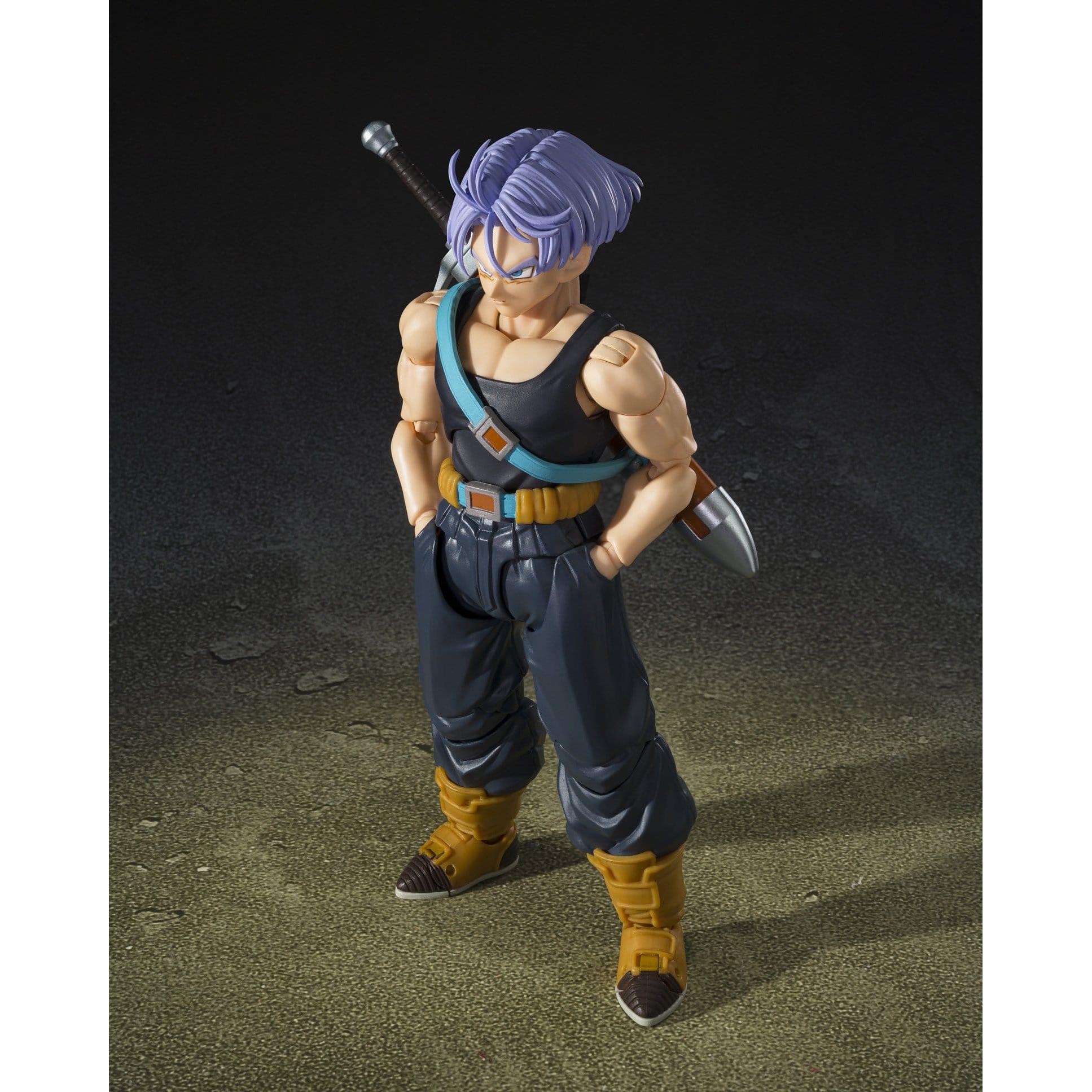 Bandai Tamashii Nations Dragon Ball Z S.H.Figuarts Trunks Group Base Ver.B Limited Edition Action Figure PRE-ORDER