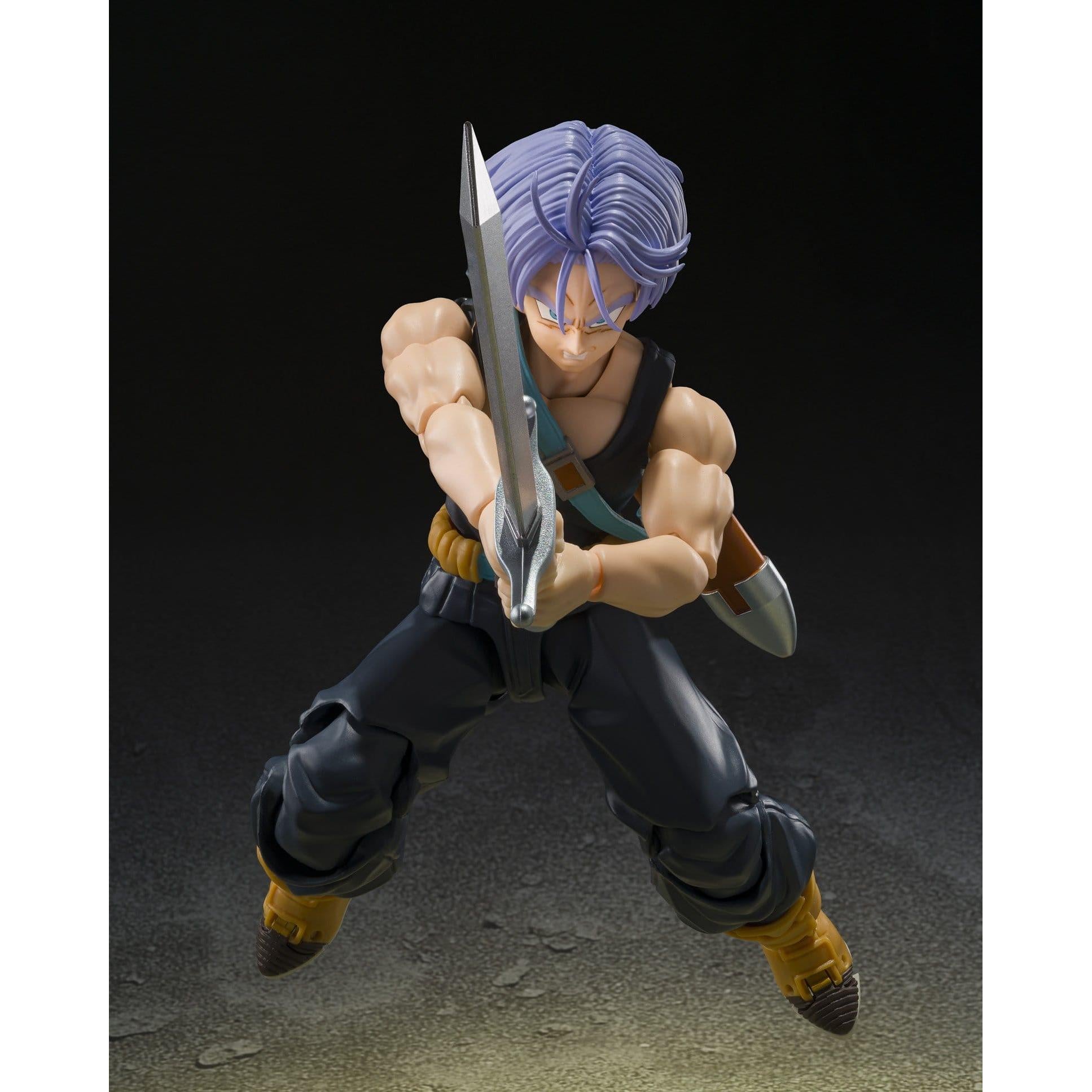 Bandai Tamashii Nations Dragon Ball Z S.H.Figuarts Trunks Group Base Ver.B Limited Edition Action Figure PRE-ORDER