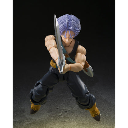 Bandai Tamashii Nations Dragon Ball Z S.H.Figuarts Trunks Group Base Ver.B Limited Edition Action Figure PRE-ORDER
