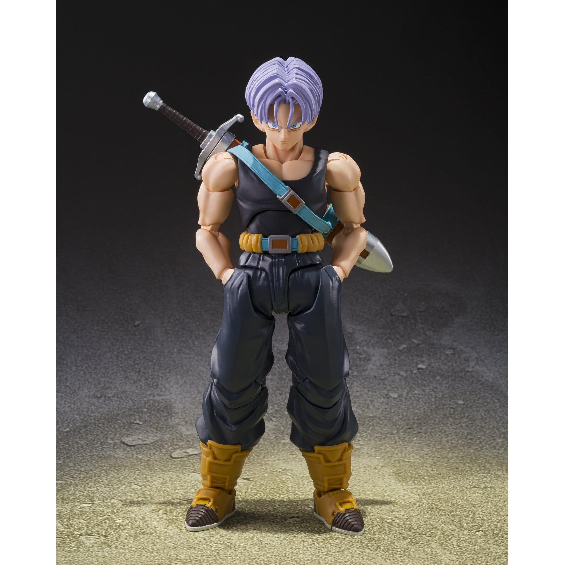 Bandai Tamashii Nations Dragon Ball Z S.H.Figuarts Trunks Group Base Ver.B Limited Edition Action Figure PRE-ORDER