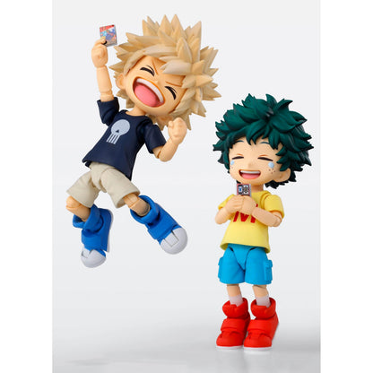 Bandai Tamashii Nations My Hero Academia S.H.Figuarts Izuku Midoriya & Katsuki Bakugo Childhood Set Action Figure PRE-ORDER