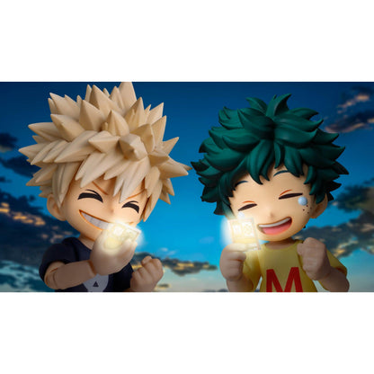 Bandai Tamashii Nations My Hero Academia S.H.Figuarts Izuku Midoriya & Katsuki Bakugo Childhood Set Action Figure PRE-ORDER