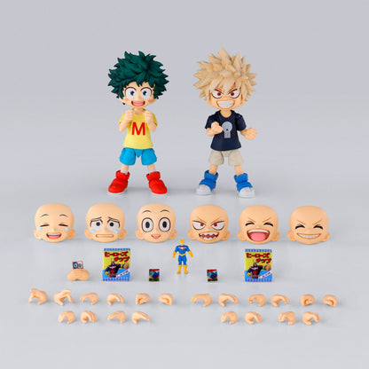 Bandai Tamashii Nations My Hero Academia S.H.Figuarts Izuku Midoriya & Katsuki Bakugo Childhood Set Action Figure PRE-ORDER