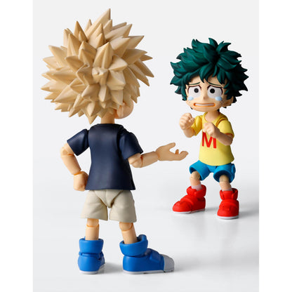 Bandai Tamashii Nations My Hero Academia S.H.Figuarts Izuku Midoriya & Katsuki Bakugo Childhood Set Action Figure PRE-ORDER