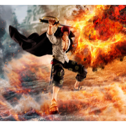 Bandai Tamashii Nations One Piece S.H.Figuarts Shanks Marineford Action Figure PRE-ORDER