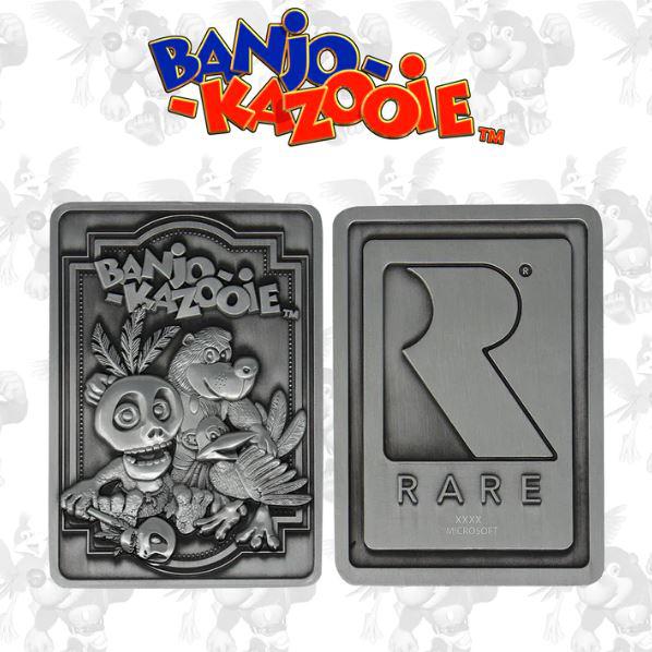 Banjo Kazooie Limited Edition The Rare Collection Ingot Fanattik