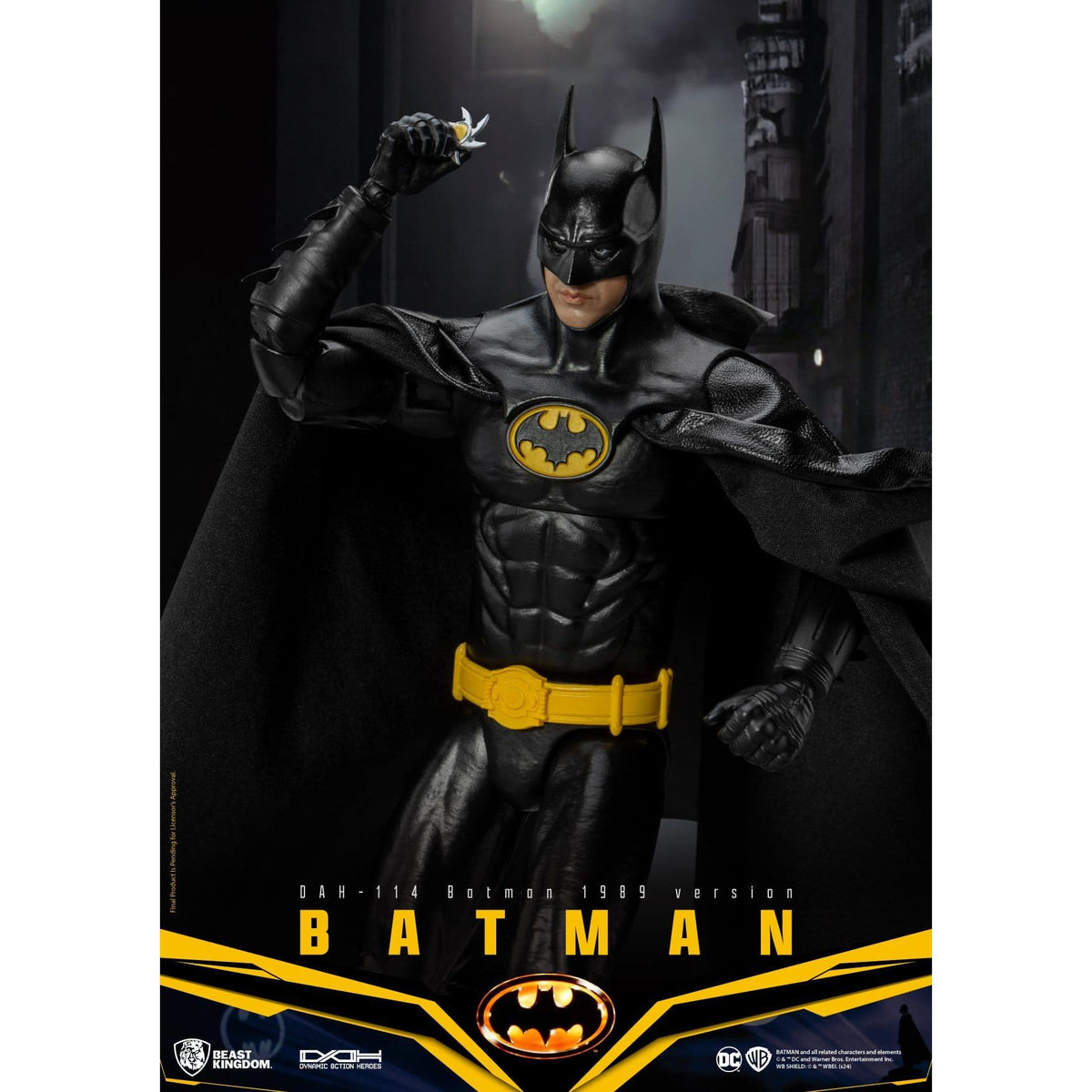 Beast Kingdom DC Comics Dynamic 8ction Heroes Batman 1989 Standard Version Action Figure PRE-ORDER