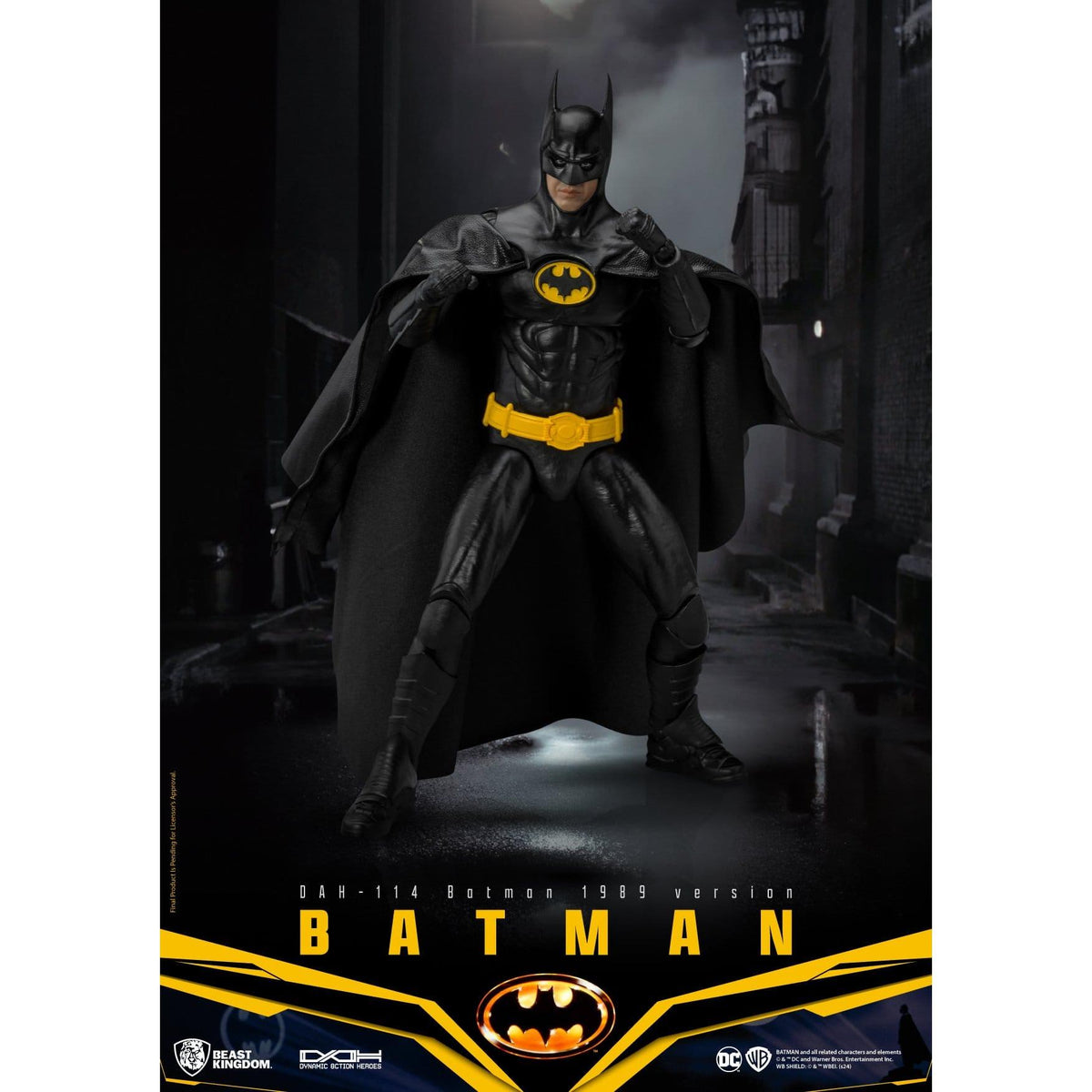 Beast Kingdom DC Comics Dynamic 8ction Heroes Batman 1989 Standard Version Action Figure PRE-ORDER