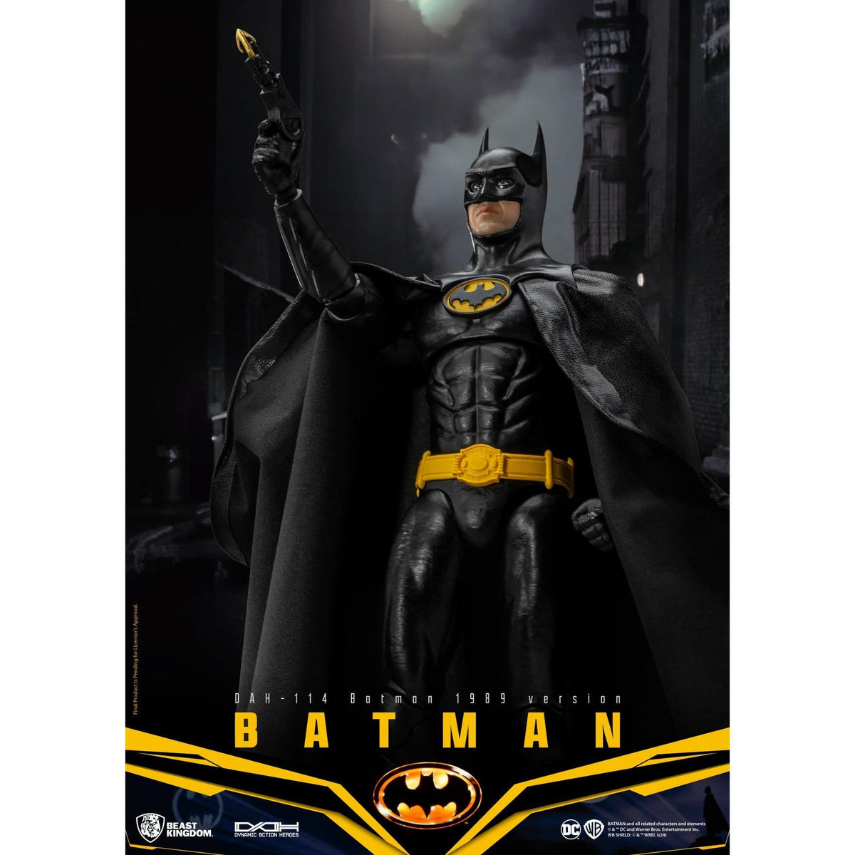 Beast Kingdom DC Comics Dynamic 8ction Heroes Batman 1989 Standard Version Action Figure PRE-ORDER