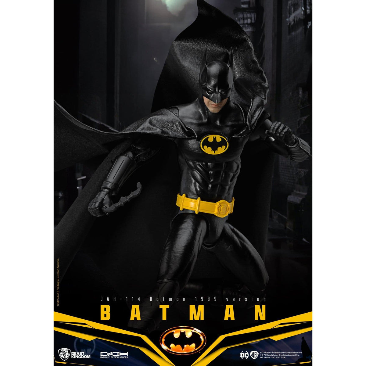 Beast Kingdom DC Comics Dynamic 8ction Heroes Batman 1989 Standard Version Action Figure PRE-ORDER