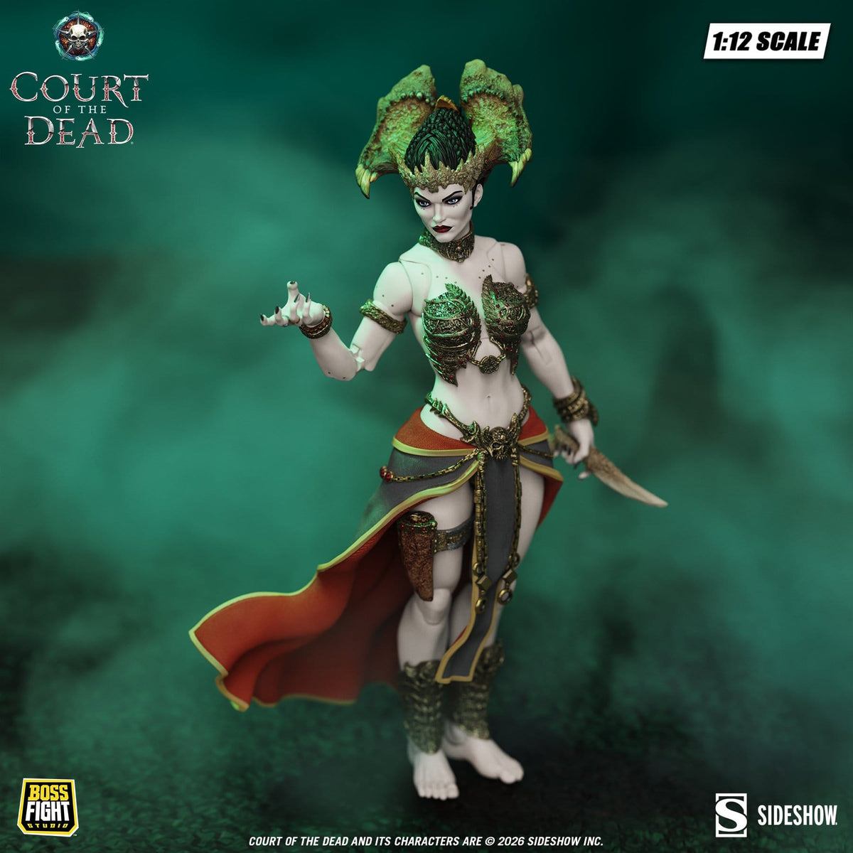 Boss Fight Studios Court of the Dead 1/12 Gethsemoni: Queen of the Dead Action Figure PRE-ORDER