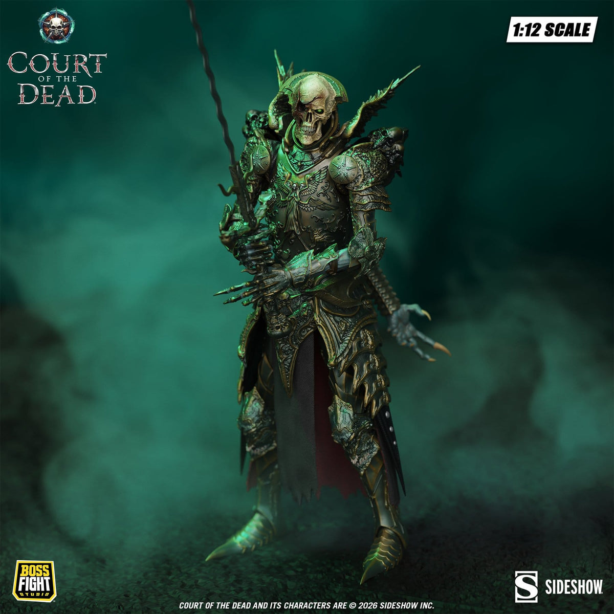 Boss Fight Studios Court of the Dead 1/12 Mortighull: Exalted Reaper General Action Figure PRE-ORDER