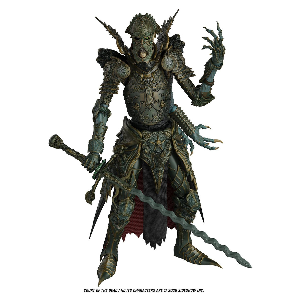 Boss Fight Studios Court of the Dead 1/12 Mortighull: Exalted Reaper General Action Figure PRE-ORDER
