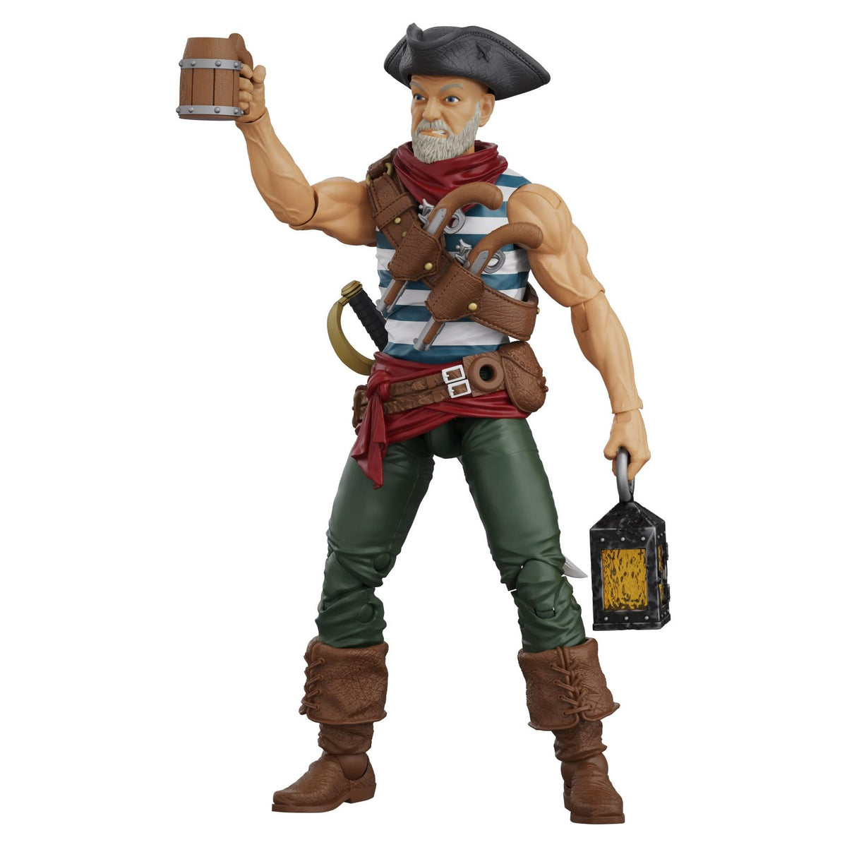 Boss Fight Studios Hero H.A.C.K.S. 1/18 Heroes and Villains Daniel Wright: Pirate Quartermaster Action Figure PRE-ORDER