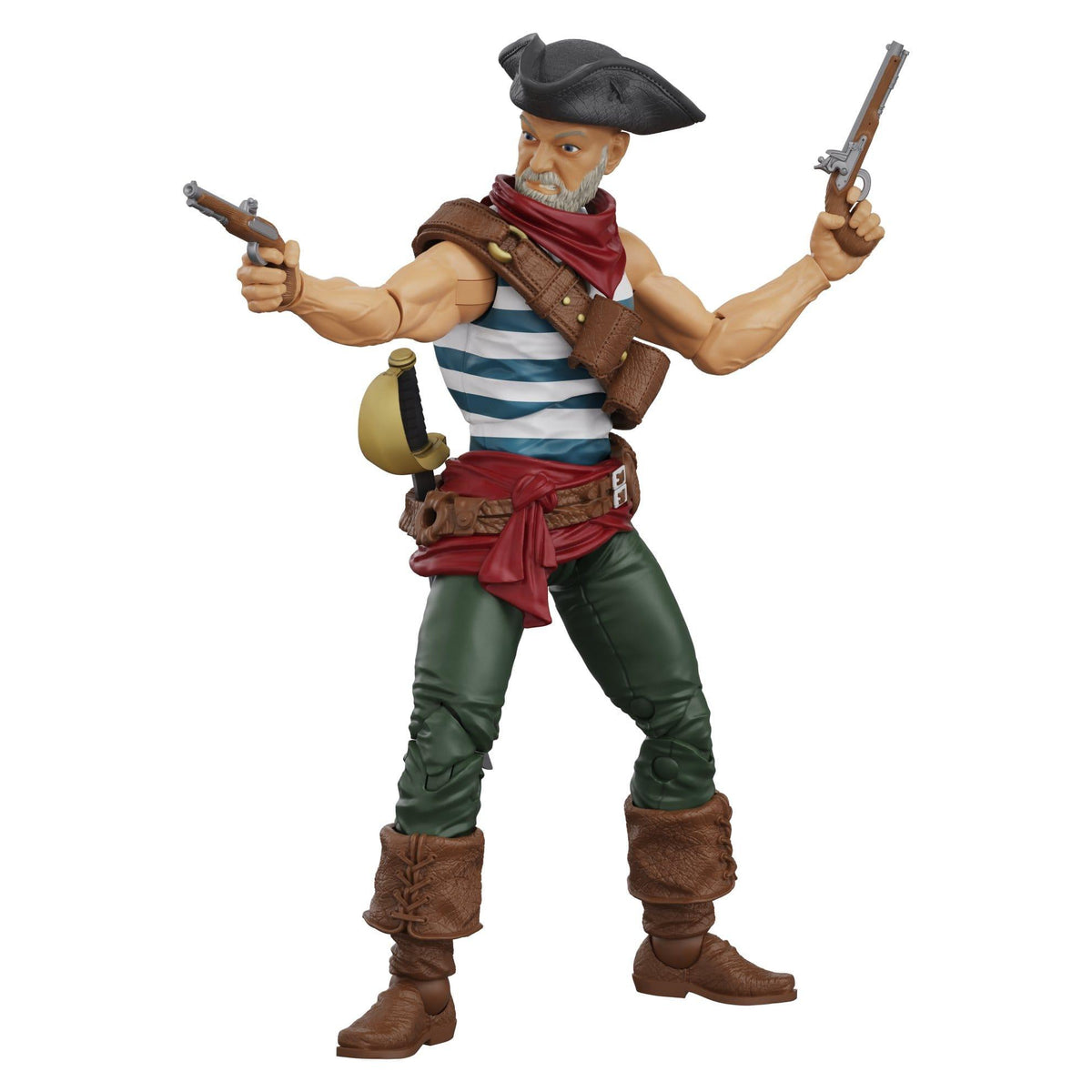 Boss Fight Studios Hero H.A.C.K.S. 1/18 Heroes and Villains Daniel Wright: Pirate Quartermaster Action Figure PRE-ORDER