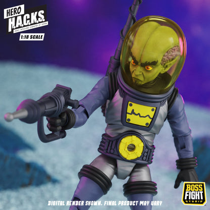Boss Fight Studios Hero H.A.C.K.S. 1/18 Heroes and Villains Zarko Resources Inc.: Galactic Prospectors Action Figure PRE-ORDER